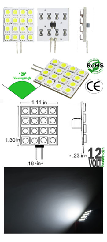 image of a g4 led light bulb