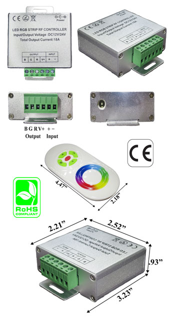 image of led touch controller