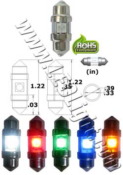 Image of a led festoon