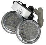 30 LED's Total 1 Pair LED Day Driving Lights with controller