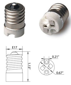 E17 to MR16 converter product 58679