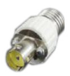 E26/E27 Male to BA15S Female Socket Converter