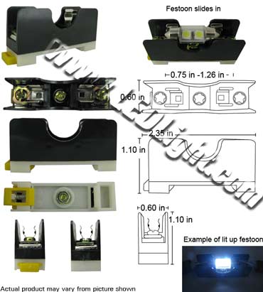 Festoon Socket 31 mm product 64589