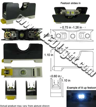 Festoon Socket 31 mm product 64589