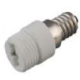 E14 Male to G9 Female Ceramic Socket Converter Adapter