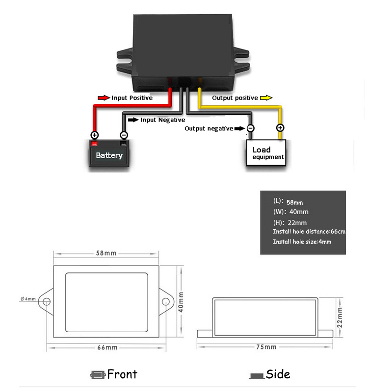 Converter 6 Volt To 12 Volt 4 Amp product 65848