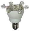 E10 male 9 LED Low Profile 12 Volt AC or DC NCNRNW