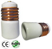 E26 male to E17 female Ceramic Converter