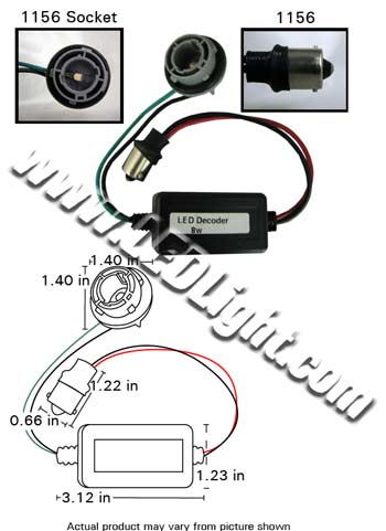 BA15S LED Load Equalizer inline product 67543