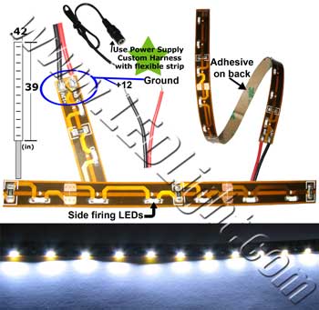 Flexible Side Firing LED 39 Inches