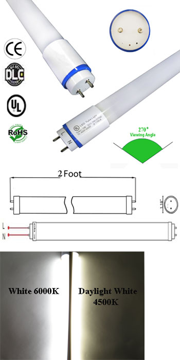 picture of a t8 t12 led tube light