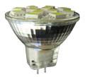 MR11 12 SMD (3 Chip) 12 Volt AC/DC GX4.0 Base