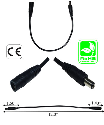Harness with 5.5mm Connector