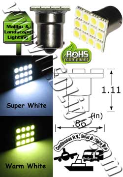 S25 12 SMD 5050 Forward Firing