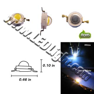 3 Watt High Power LED Lamp 1/Pk NCNRNW