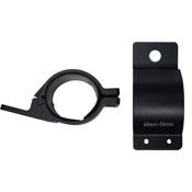 Off Road Tubular Mounting Bracket Pair Tube 2 Inch Black Pair