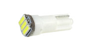 Miniature Wedge T5 3 4014 SMD LED Bulb T1-3/4 12 VDC