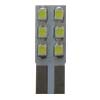 T10 Wedge 6 Ultra Bright SMD. L.E.D. 12V AC