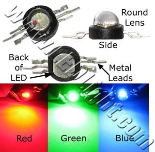 Onderscheiden Herenhuis helikopter 3 Watt RGB LED Lamp 1/Pk NCNRNW - Other - LEDLight