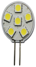 G4 JC GY6.35 1.2 Watt 6 SMD LED 12V AC-DC