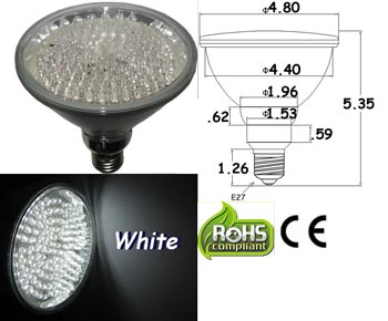 PAR38 Ultra Bright LED 12 VAC E26 NCNRNW 30 Degree