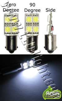 BA9S LED 1.5 Watt 12 Volt DC Miniature Bulb - Automotive - LEDLight