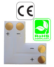 Connector 8mm 2 Conductor 2 Way Solder Less PCB