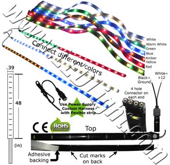 image of flexible led light