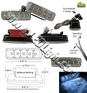 LED Driving Lights 1 Pair product 84753