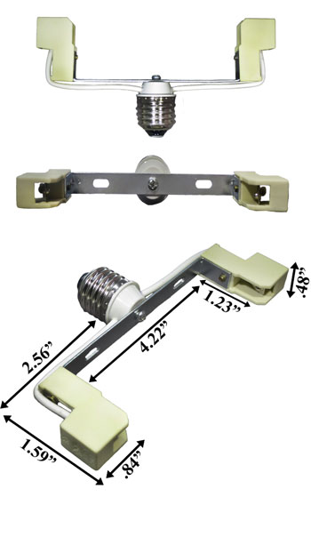 E27 male to R7S 135MM Female Converter