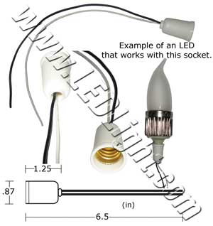 E12 Female Socket