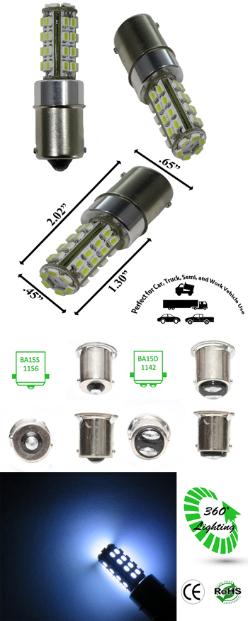 G18 38 SMD 1210 LED Light 12V DC