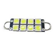 Festoon LED 44mm Rigid Loop 12V 8 5050 (3 chip) SMD