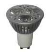 GU10 Base Three 1 Watt LED Light 85 - 260 VAC