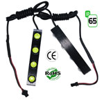 Remote Controlled Driving Light Two 4 Watt & Remote 12 VDC