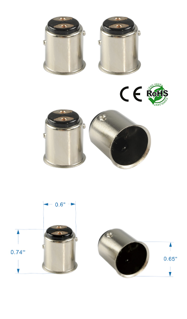 BAY15D Socket Solder Terminals product 87485