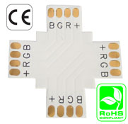 Connector 10mm 4 Conductor 4 Way Solder Less PCB