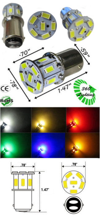 1142 LED Miniature BA15D product 84698