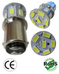 1158 LED Bulb BA15D Base 6 Volt 2.6 Watt G18 Dual Filament