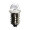 28Vdc, Ultra Red, Midget Screw LED Lamps, Positive Center Contact, T1¾  (5mm) E5.5 Base