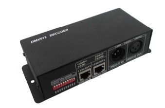 DMX512 Decoder 12VDC Output 8A x 3 Channel