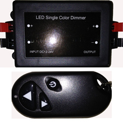 Radio Frequency  Dimmer Controller LED Remote