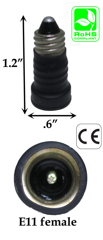 E11 male to E10 female Converter