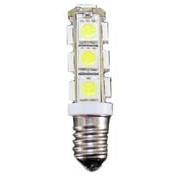 14876 Miniature Bulb E10 Base 13 5050 LED 12V DC T3 1/4