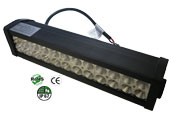 LED Bar 72 Watt 60 Degree 10-30 VDC Black