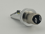 BA15D LED Headlight Dual Filament 6 to 9 Volts Non Polarized Ninety Degrees
