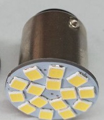 BA15S LED Miniature Bulb 8 Volt 15 SMD 3030