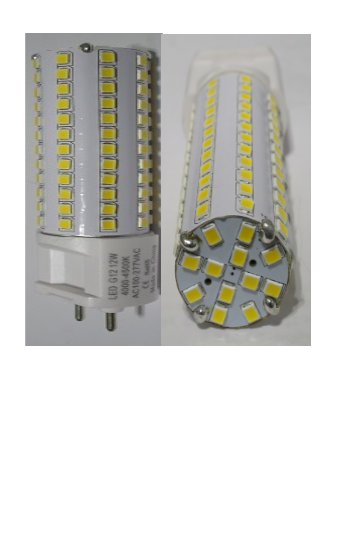 G12 LED Bulb 12 Watt 100 277 VAC 360 Degree NCNRNW Household LEDLight