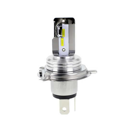 H4 P43T LED headlight Bulb 6 to 9 Volts Non Polarity Dual Filament product 64563