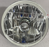 Headlight Semi Sealed Housing 5 3/4" Inch Round With Park Bulb Pair